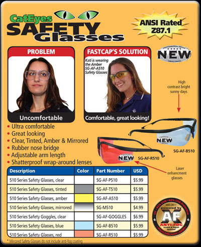 Fastcap Cateyes Safety Glasses