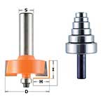 CMT 835 Multi-Purpose Rabbeting Bit