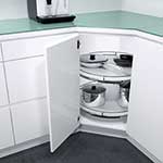 Corner Maxx Pie Cut Lazy Susan