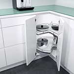 Corner Maxx Pie Cut Lazy Susan