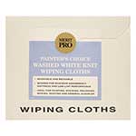 Merit Pro White Cotton Knit Wiping Cloth