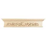 Rinceau Scroll with Flower Mantel