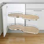 Fulterer Twin Corner Pull Out