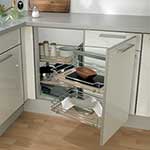 Fulterer Twin Corner Pull Out