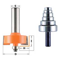 CMT 835 Multi-Purpose Rabbeting Bit