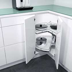 Corner Maxx Pie Cut Lazy Susan