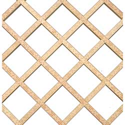 Wine Bottle Lattice Embossed