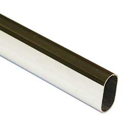 Oval Closet Rod