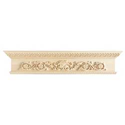 Rinceau Scroll with Flower Mantel