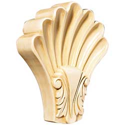 Shell Keystone Corbel