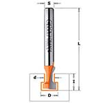 CMT 850 Keyhole Bit and T-Slot Bit