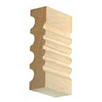 GH66A Fluted Beaded Casing Moulding