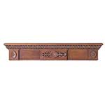 Center with Rosettes Mantel