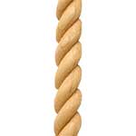 5/16 Quartered Rope Moulding