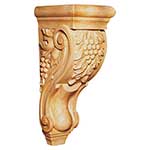 Large Grapevine Tassel Corbel