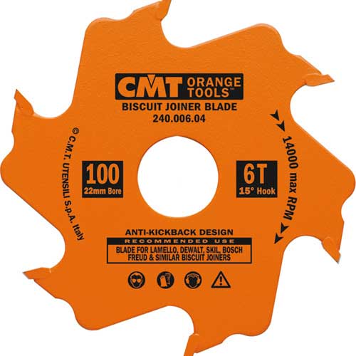 Georgia Hardwoods | CMT 240.006.04 Biscuit Joiner Blade