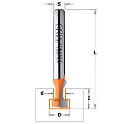 CMT 850 Keyhole Bit and T-Slot Bit