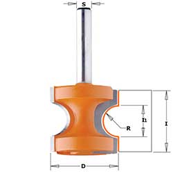 CMT 854 Bull Nose Bit