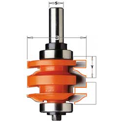 CMT 891 One Piece Rail and Stile Bit