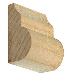GH6 Shelf Cap Moulding