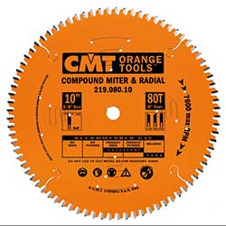 CMT 219 Compound Miter and Radial Blade