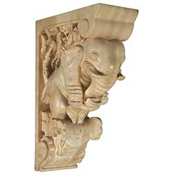Elephant Corbel