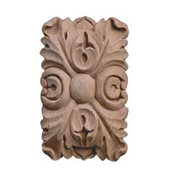 Acanthus Rosette Rectangle