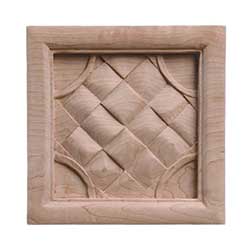 Woven Square Rosette