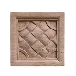 Woven Square Rosette