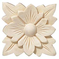 Petite Square Rosette