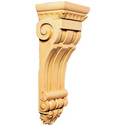 Large Fluted Corbel