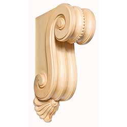 Scrolled Bracket Corbel